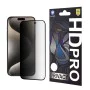 Протектор за iPhone 15 Pro Max - Lito HD Pro Privacy - Черен