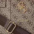 Унисекс чанта за лаптоп 15 със сваляща се каишка - Guess (GUCB15G4GFBR) - кафява