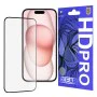 Протектор за iPhone 15 - Lito HD Pro Clear - черен