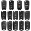 Калъф за автомобилен ключ Hyundai Elantra / Kia Picanto - Car Key Case (2003.04) - Techsuit - Черен