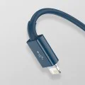 Кабел за данни USB към Type-C, Micro-USB, Lightning, Fast Charging 3.5A, 1.5m - Baseus Superior Series (CAMLTYS-03) - син