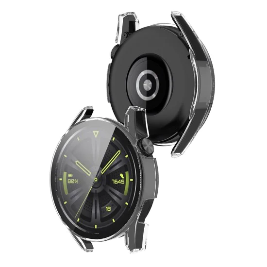 Протектор за Huawei Watch GT 3 (42мм) + Протектор - Defense360 Pro - Прозрачен