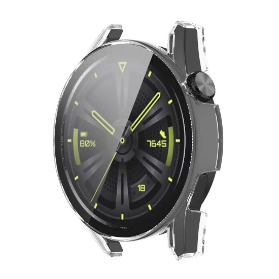 Протектор за Huawei Watch GT 3 (42мм) + Протектор - Defense360 Pro - Прозрачен