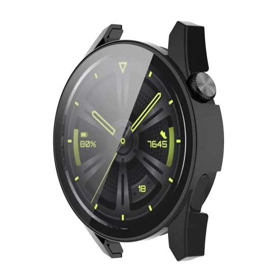 Протектор за Huawei Watch GT 3 (42mm) + Протектор - Defense360 Pro - Черен