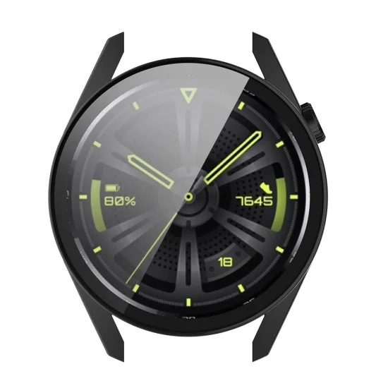 Протектор за Huawei Watch GT 3 (42mm) + Протектор - Defense360 Pro - Черен