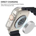Калъф за Apple Watch Ultra / Ultra 2 + калъф - Defense360 Pro - прозрачен