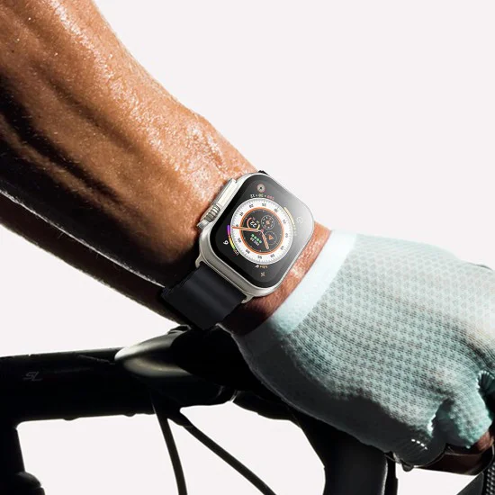 Калъф за Apple Watch Ultra / Ultra 2 + калъф - Defense360 Pro - черен