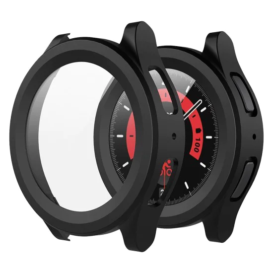 Протектор за Samsung Galaxy Watch5 Pro + Протектор - Defense360 Pro - Черен