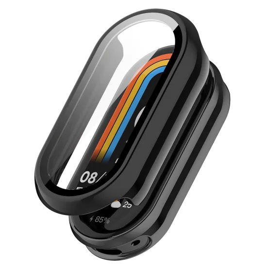 Протектор за Xiaomi Mi Band 9/9 NFC + Pouch - Defense360 Pro - Черен