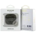 Калъф за AirPods Apple AirPods 4 – колекция Guess 4G Strass Charm (GUA4P4E4CDW) – кафяв