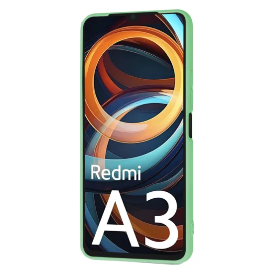 Калъф за Xiaomi Redmi A3 / Redmi A3x - SoftFlex - Techsuit - Зелен