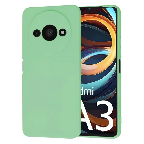 Калъф за Xiaomi Redmi A3 / Redmi A3x - SoftFlex - Techsuit - Зелен