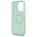 Калъф за iPhone 16 Pro - Guess IML Rhinestones MagSafe (GUHMP16LPFTDTEN) - зелен