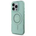Калъф за iPhone 16 Pro - Guess IML Rhinestones MagSafe (GUHMP16LPFTDTEN) - зелен