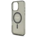 Калъф за iPhone 16 Pro - Guess IML Rhinestones MagSafe (GUHMP16LPFTDTEK) - Черен