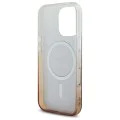 Калъф за iPhone 16 Pro - Guess IML Glitter Glitter Gradient MagSafe (GUHMP16LHGRGRCELW) - Кафяв