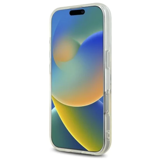 Калъф за iPhone 16 Pro Max - Guess Hardcase IML Heart (GUHCP16XHCHGSPT) - Прозрачен