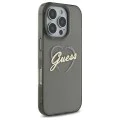 Калъф за iPhone 16 Pro Max - Guess Hardcase IML Heart (GUHCP16XHCHGSPK) - Черен