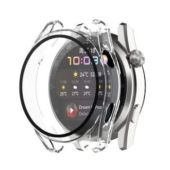 Протектор за Huawei Watch 3 + Чанта - Defense360 Pro - Прозрачен