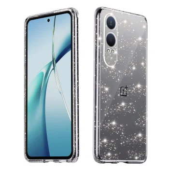 Калъф за OnePlus Nord CE4 Lite - SparkleSkin Series - Clear