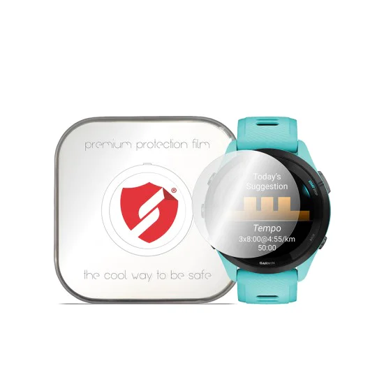 Протектор - самолекуващ [4 броя] за Garmin Forerunner 265 – Smart Protection Premium Classic (4 пакета) – Прозрачен
