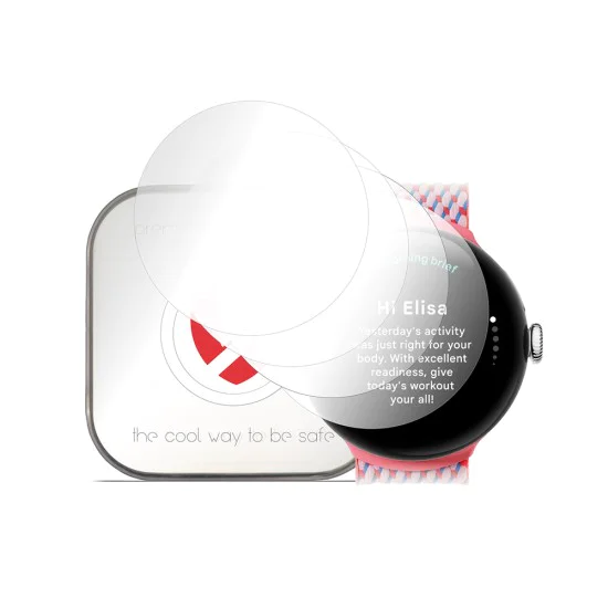 Протектор - самолекуващ [4 броя] за Google Pixel Watch 3 41 mm – Smart Protection Premium Classic (4 пакета) – Прозрачен