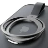 Torras - Ostand Magnetic Ring - Въртяща се на 360° стойка, държач за телефон/ръкохватка, лесно закрепване - черен