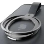 Torras - Ostand Magnetic Ring - Въртяща се на 360° стойка, държач за телефон/ръкохватка, лесно закрепване - черен