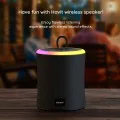 Havit - Безжичен високоговорител (SK832BT) - Type-C, Bluetooth 5.3, TWS, TF, USB, Hands-Free разговори, RGB светлини, IPX6, 1800mAh - Черен