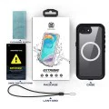 ShellBox - Водоустойчив IP68 калъф - iPhone 16e - черен