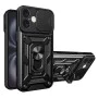 Калъф за iPhone 16 Plus - CamShield Series - черен