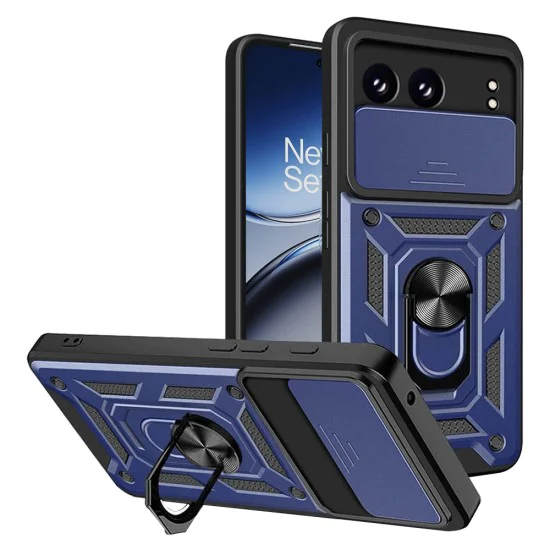 Калъф за OnePlus Nord 4 - CamShield Series - син