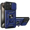 Калъф за iPhone 15 Pro - CamShield Series - син
