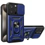 Калъф за iPhone 15 Pro Max - CamShield Series - син