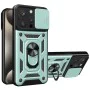 Калъф за iPhone 15 Pro - CamShield Series - зелен