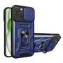 Калъф за iPhone 15 Plus - CamShield Series - син