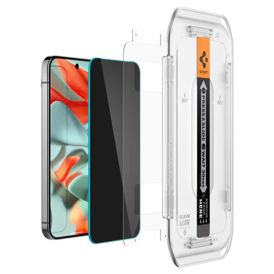 Spigen - Glas.tR EZ-FIT (2 Броя) - Google Pixel 9 Pro XL - Privacy (затъмнен под ъгъл)