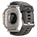 Каишка за часовник Apple Watch (42–49 мм) – Spigen DuraPro Armor – сив