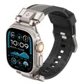 Каишка за часовник Apple Watch (42–49 мм) – Spigen DuraPro Armor – сив