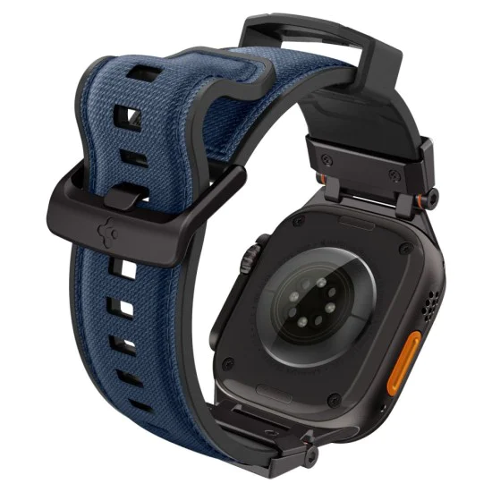 Каишка за часовник Apple Watch (42–49 mm) – Spigen DuraPro Armor – Navy Blue