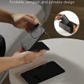 Безжично зарядно устройство 2C569 – ESR Premium Travel Set, с чанта, за iPhone, MFi Apple Watch, AirPods, Qi2 – бяло