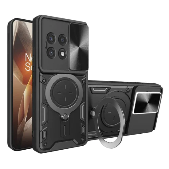Калъф за телефон OnePlus 13R – Techsuit CamGuard Pro – черен