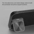 Калъф за iPhone 16 - Nillkin Qin Prop Plain Leather Case - черен
