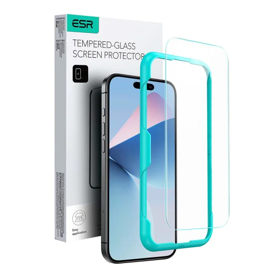 Протектор за iPhone 16 Pro Max - ESR закалено стъкло - прозрачен