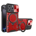Калъф за iPhone 16 Pro Max - CamGuard Pro - Червен
