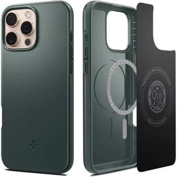 Калъф за iPhone 16 Pro Max - Spigen Thin Fit MagSafe - Abyss Green