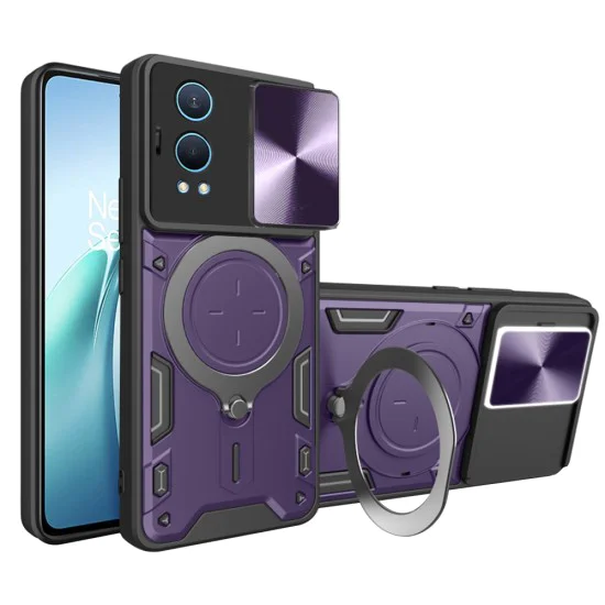 Калъф за OnePlus Nord CE4 Lite - CamGuard Pro - Лилав