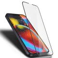 Протектор за iPhone 13 / iPhone 13 Pro / iPhone 14 / iPhone 16e - Spigen - Glas.tR Slim - Черен