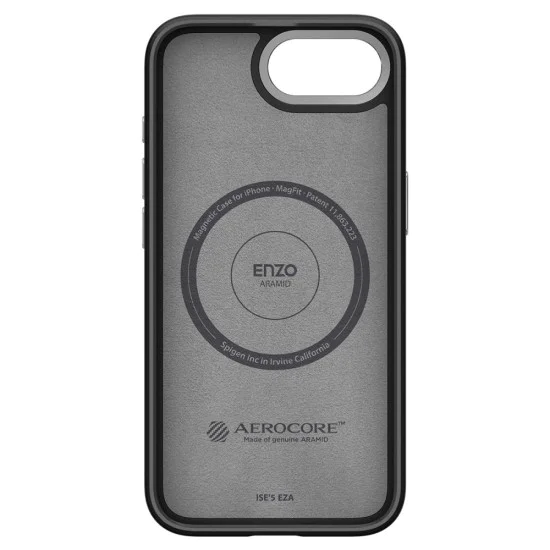 Spigen - Enzo Aramid MagSafe - iPhone 16e - матово черно