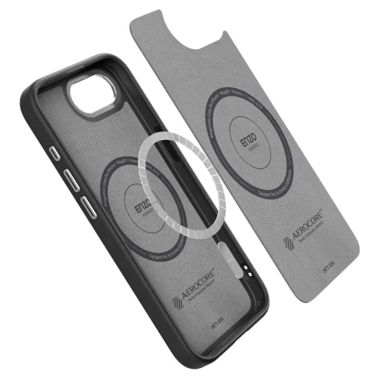 Spigen - Enzo Aramid MagSafe - iPhone 16e - матово черно